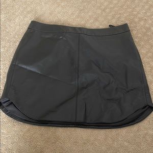 BB Dakota leather skirt